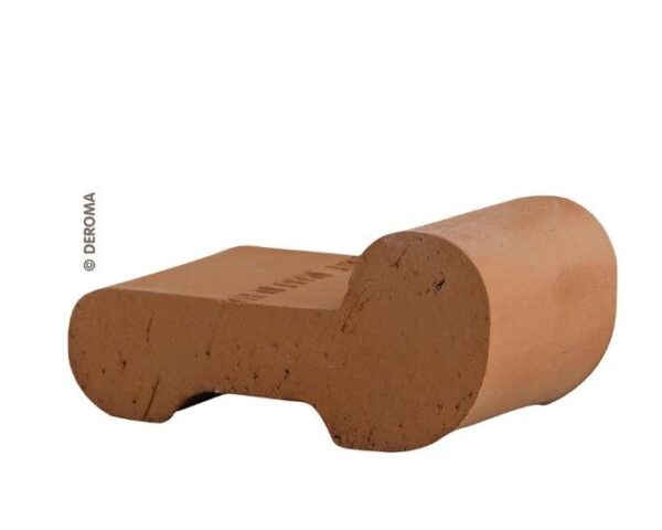 Piedino liscio per vasi in terracotta