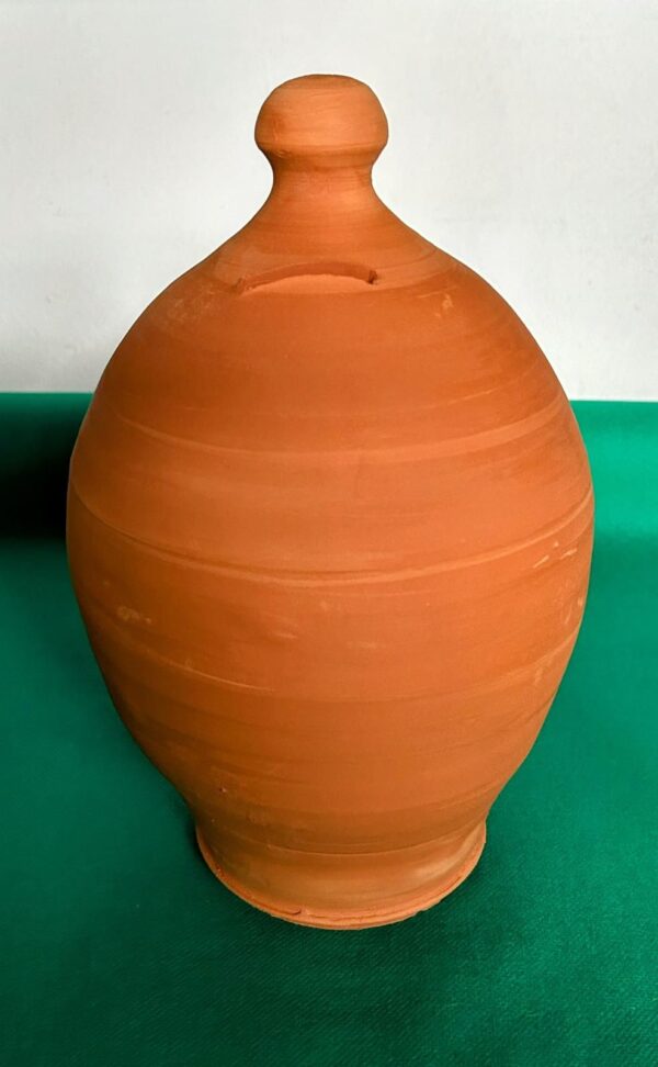 Salvadanaio in terracotta