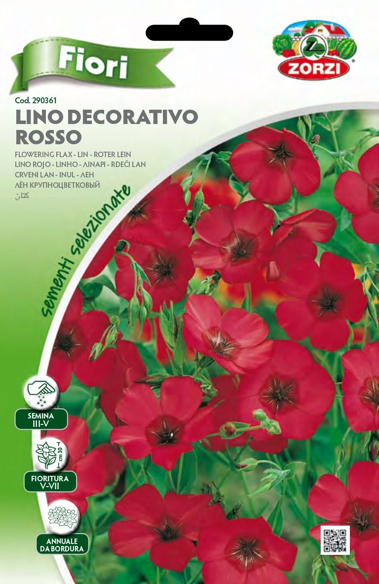 Lino Decorativo Rosso