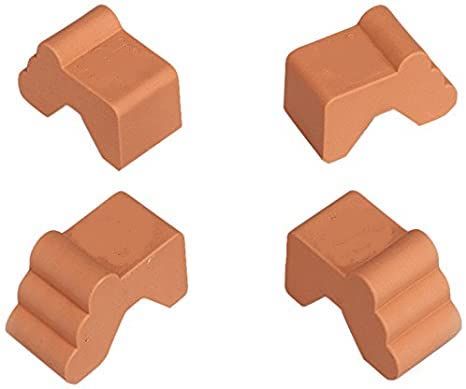 Piedino in plastica per vasi - Mod. classico